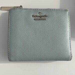 Kate Spade small wallet, baby blue